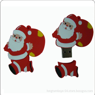 Cartoon Santa Claus Father Christmas USB Flash Drive Gift
